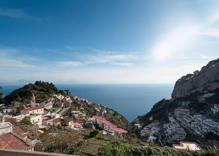 Casa Astrea Terrace Over The Blue, Relax E Parking Tatil Evi *