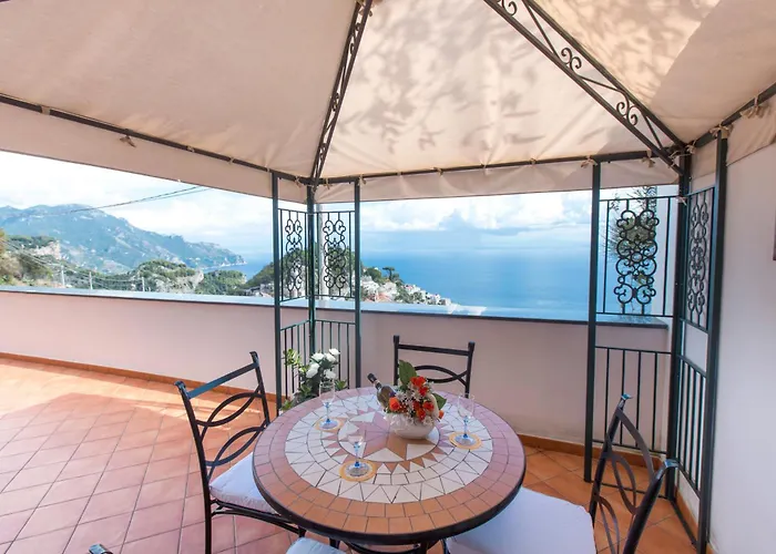 Semesterbostad Casa Astrea Terrace Over The Blue, Relax E Parking *